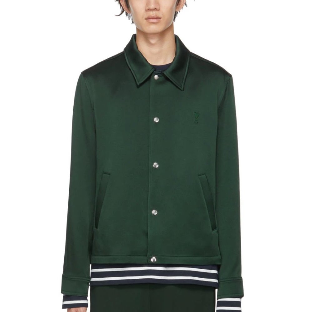 NEW W TAGS AMI Green Jacket - Picture 2 of 7